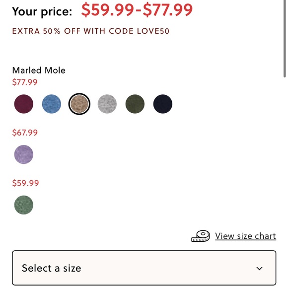 NWT brand new J Crew Men's Brown Sweater size large - Picture 5 of 5